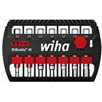 Wiha Juego de Puntas Ty Hexagonal Bitbuddy 49mm 8 Piezas