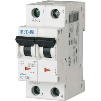Eaton FAZ 2-Pole 10A Circuit Breaker Type D