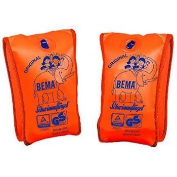 BEMA Sensitive Swim Arm Bands for Kids 1-6 Years (11-30 kg) - Orange Swimming Aid