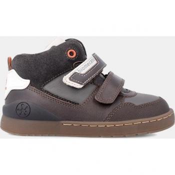 Botas de Niño Biomecanics Modelo 231225b en Piel con Doble Cierre Adherente