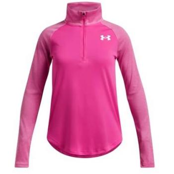 Under Armour Camiseta De Manga Larga Con Media Cremallera Tech Graphic Rosa 18-20 Years Niño Niñas