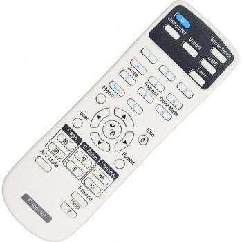 Mando a distancia para proyector Epson compatible con EB-C05S, EB-10SE, EB-C15S, EB-C20X, EB-C25XE, EB-X17, EB-X18, EB-X20, EB-X
