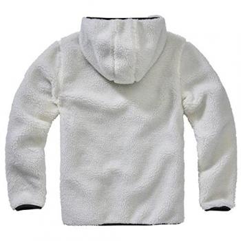 Chaqueta Teddy Worker Blanco de Brandit para hombre, talla 6XL