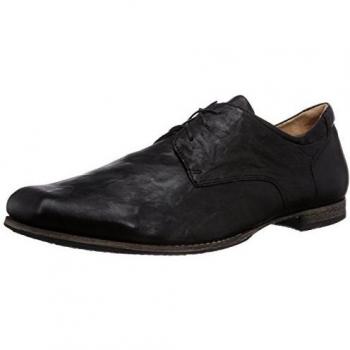 Think! Men's Guru Schnürhalbschuh Low lace-up Shoes, Black-Black