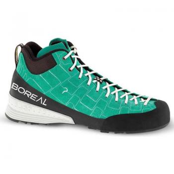 Boreal Flyers Mid WMNS GREE - Zapatillas de montaña de mujer, color verde, diseño para aproximación y montaña, modelo 32123 azul