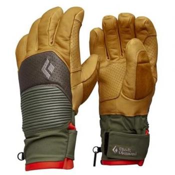 Guantes de esquí Black Diamond Impulse GORE-TEX marrón gris - S