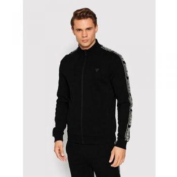 Sudadera Guess Arlo Negra Regular Fit para Hombre