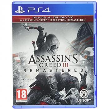 Assassin's Creed III (3) + Liberation HD Remaster Juego para Consola Sony PlayStation 4, PS4