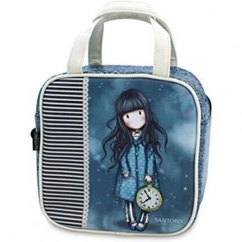 Kids Gorjuss Santoro Bolsa Escolar, 21 cm, Azul