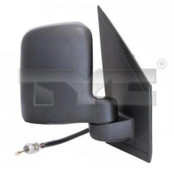 Espejo retrovisor TYC 310-0089, espejo retrovisor derecho DAPA GmbH & Co. KG 3100089, compatible con vehículos específicos, diseño aerodinámico, fácil instalación, acabado en negro brillante