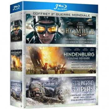 Coffret 2e Guerre Mondiale : The Bomber + Hindenburg - L'ultime odyssée + Stalingrad Snipers [Francia] [Blu-ray]