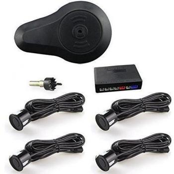 CAR ROVER® Sensor Aparcamiento Kit 4 Sensor Marcha Atras con Zumbador Bibi Alarma de Sonido