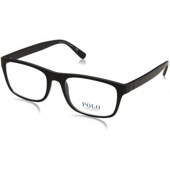 Polo Ralph Lauren 0PH2161, Monturas de Gafas para Hombre, Matte Black, 55