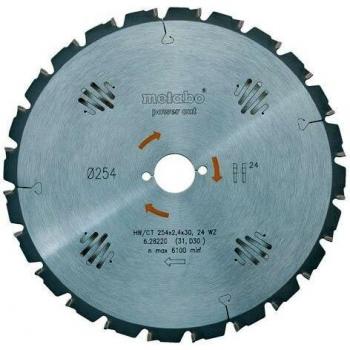 Metabo Hoja de sierra Precision Cut Wood - Professional, 216x30 mm, D48 DI, 5° negativo (628041000)