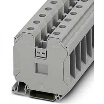 Phoenix 3044225 - Borna universal ut 35 con conexión tornillo gris