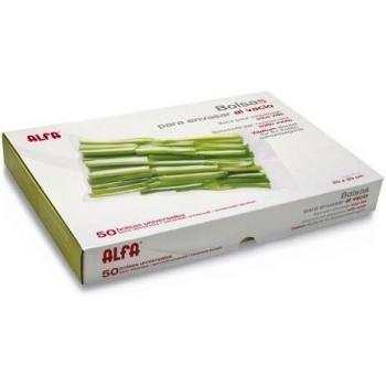 Alfa 25142 - Set de 50 bolsas para envasar al vacío, 20 x 30 cm, 0002514200