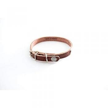 Collar acolchado para perro con placa Martin Sellier