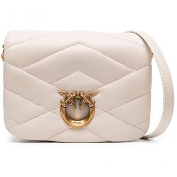 Pinko Women's Baby Love Bag Click Puff Bag in Ivory | 101584A1ET Color Z14Q - Mini Bag PINKO Woman color White - Size: OS - female