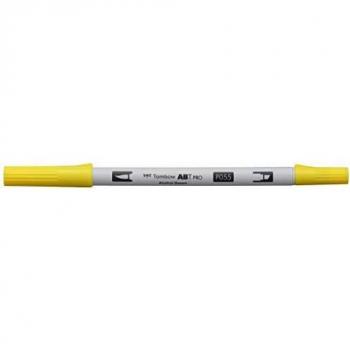 Rotulador Doble Punta Tombow ABT Pro Base Alcohol Color Amarillo Proceso 055