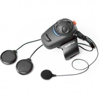 Sena SMH5-02 Auricular E Intercomunicador Bluetooth, Para Scooters Y Motocicletas, Kit Para Casco Integral - descontinuado por el fabricante