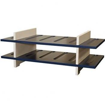 Expovinalia Botellero para 12 Botellas, MDF, Azul, 56x28x5 cm