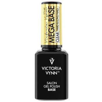 Victoria Vynn Mega Base Clear 15ml - Gel Polish de Esmalte de Uñas Semipermanente