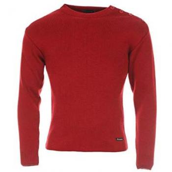 Armor Lux Men's Fouesnant Plain Navy Sweater
