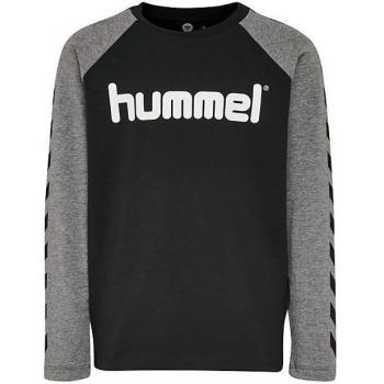 Hummel Boys Long Sleeve T-Shirt Black 4 Years