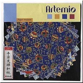 PAPEL JAPONÉS SURTIDO ARTEMIO 15x15 CM 10 HOJAS