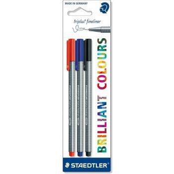Fineliner Triplus Sorted 3ST BK