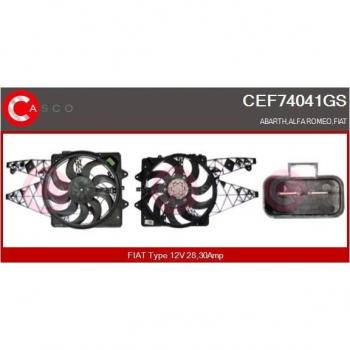 Motor eléctrico ventilador de radiador CASCO CEF74041GS