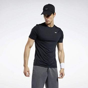 Reebok Wor AC Graphic SS Q2 Camiseta, Hombre, Negro, 2XL