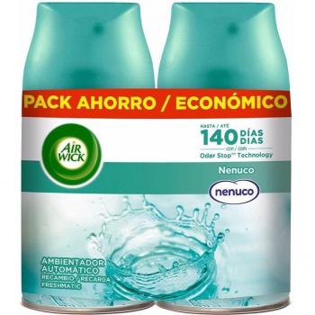 Air Wick Freshmatic Recambio de Ambientador Automático Nenuco 2 unidades x 250 ml