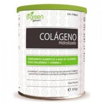 B.Green Colágeno Hidrolizado 300g con Vitamina C y Ácido Hialurónico