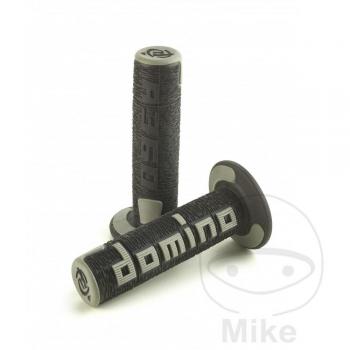 Grips Ergonómicos Domino A360 Offroad 120mm Negro/Gris