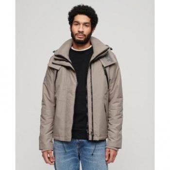 Chaqueta cortavientos Mountain SD taupe para hombre, ideal para protegerte del viento en la montaña