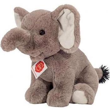 Teddy Hermann 90743 Elefante Sentado 25 cm, Peluche