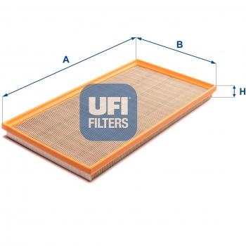 Filtro de aire UFI 30.A67.00 de alta eficiencia