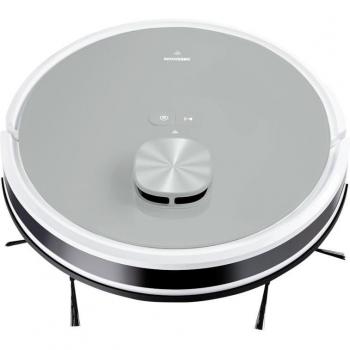 Robot Aspirador Medion 3000 PA 600 ml - Potente succión de 3000 Pa, capacidad del depósito de polvo de 600 ml, función de programación semanal, navegación inteligente, múltiples modos de limpieza, compatible con control remoto