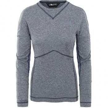 THE NORTH FACE W Inlux LS tee Urban Navy White Heather L