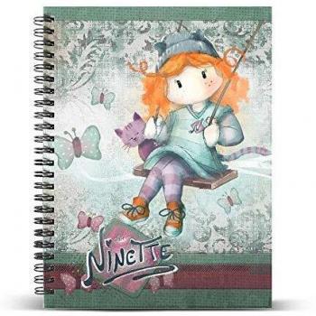 Forever Ninette Swing-Cuaderno DIN A4