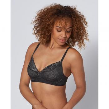 Triumph Fit Smart Women's Wireless Triangle Bra - Black