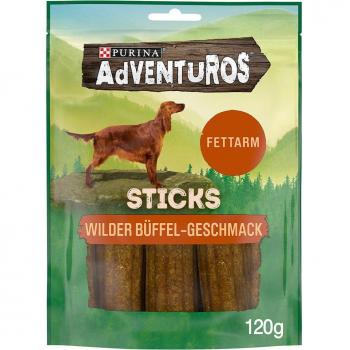 PURINA Adventuros Strips con búfalo salvaje - 120 g