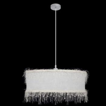 Colgante Hilos Regulable Blanco 50cm - Diseño Moderno E27