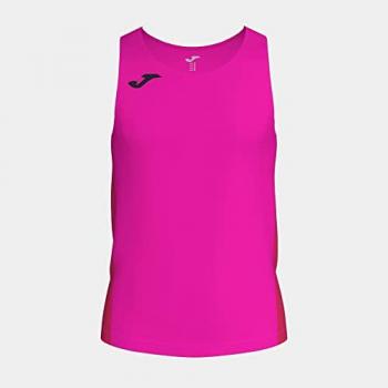 Camiseta de tirantes Joma R-Winner hombre rosa flúor