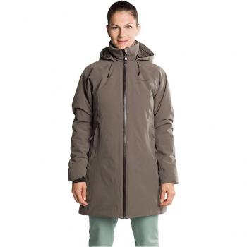 Parka de mujer Arasilla Termic Trangoworld, chaqueta impermeable insulada, color verde, talla S