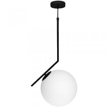Lámpara Colgante Aimee 1xE27 Regulable Altura 44cm Color Negro