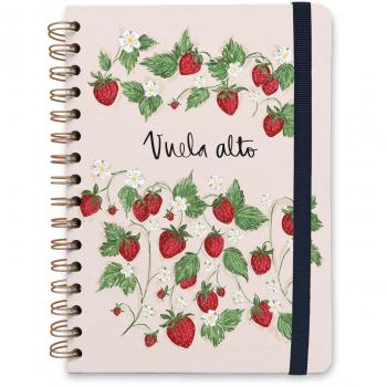 Cuaderno A5 Bullet Journal Ana Marin Tapa Forrada 14.8 x 21 cm Rosa - Grupo Erik Editores