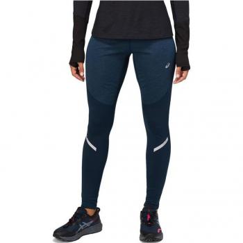 Mallas Deportivas de Mujer Asics Lite-Show Winter Tight Azul marino
