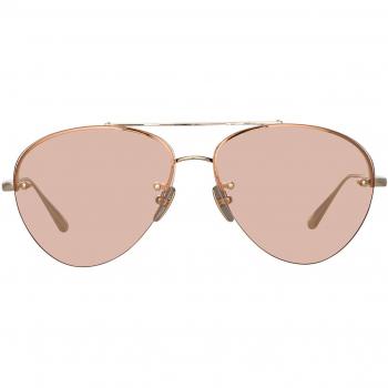 Linda Farrow EDANO LFL1444 C3 Men's Gold Sunglasses 60mm